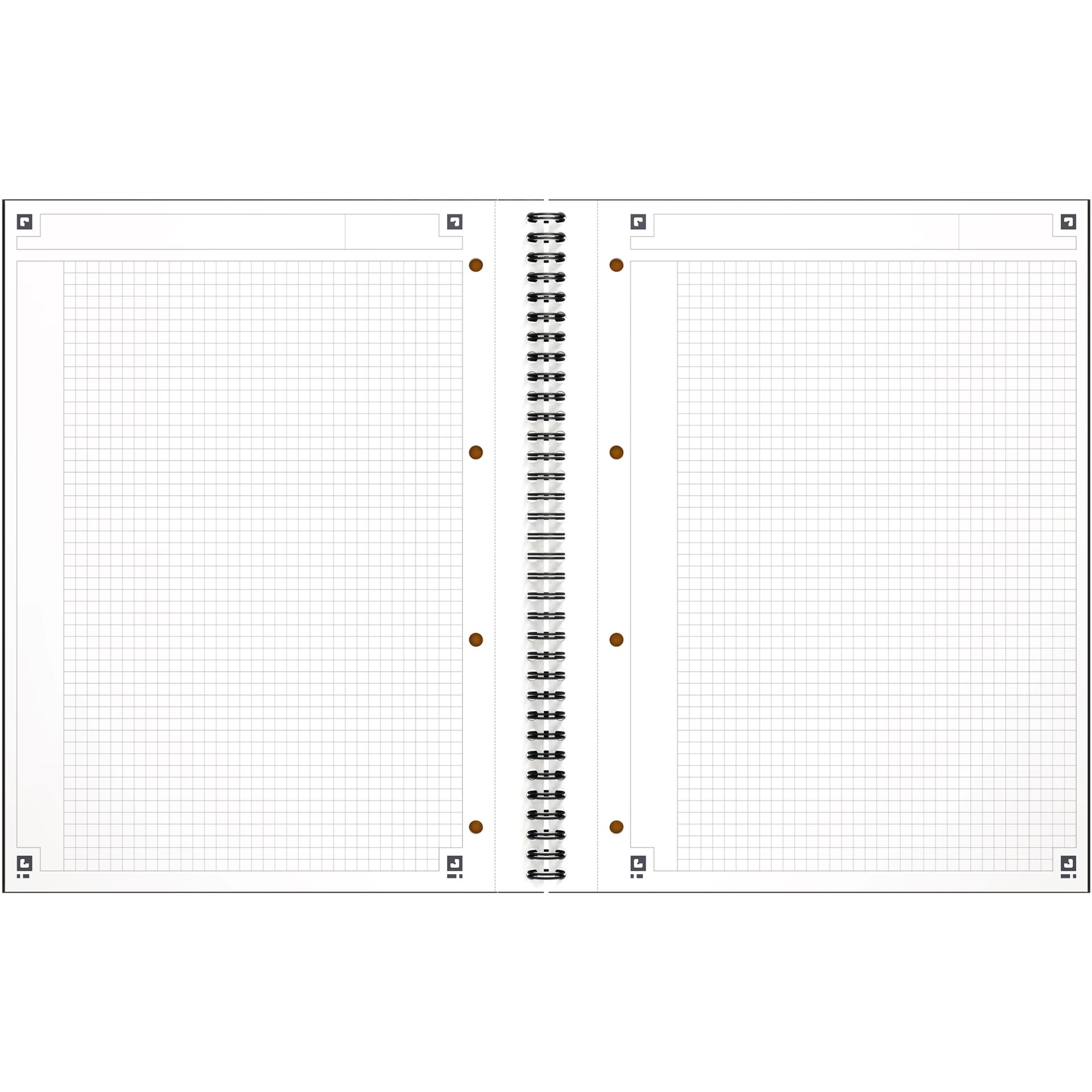 Collegeblock Notebook DIN A4+ kariert 80Blatt