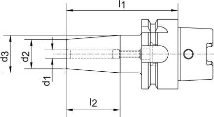 Schrumpffutter DIN69863A 4,0x60mm HAIMER