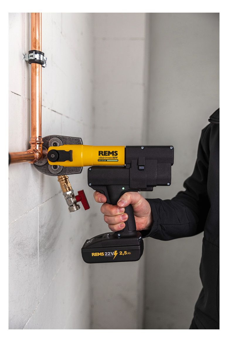 REMS Hybrid-Radialpresse im Koffer