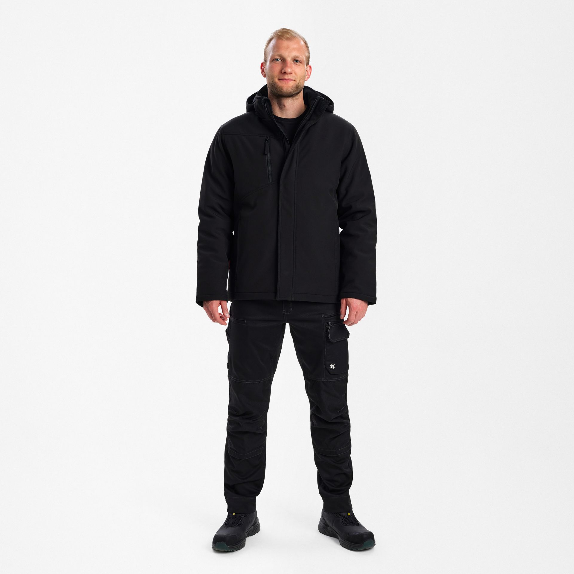 Extend Softshell-Winterjacke Schwarz, Gr. XS