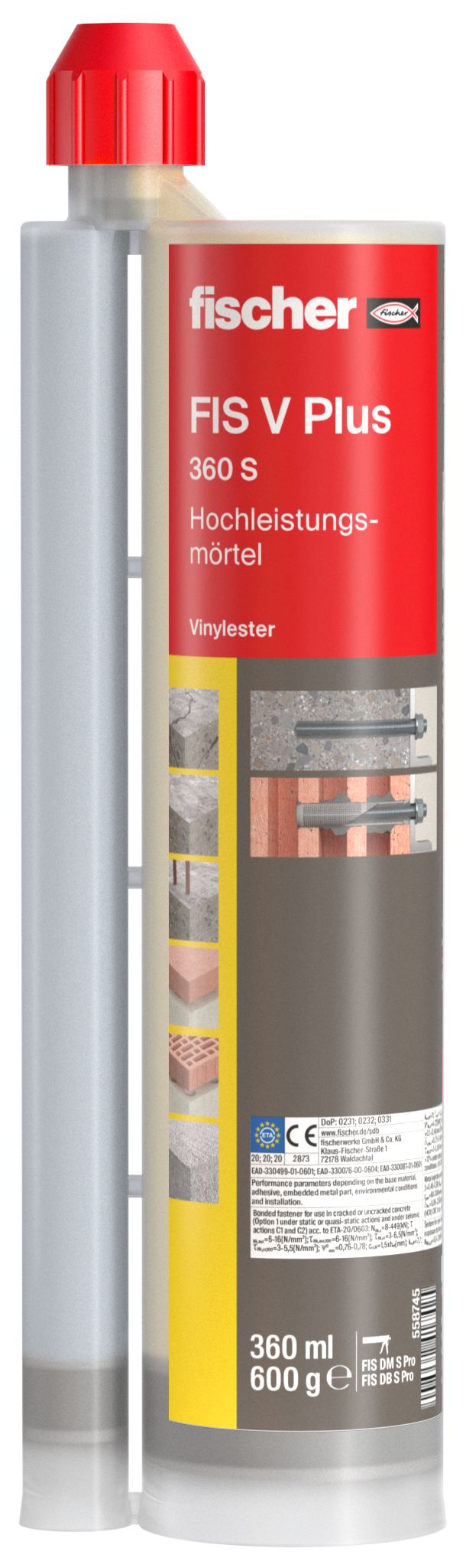 Hochl.mörtel FIS V Plus 360 S