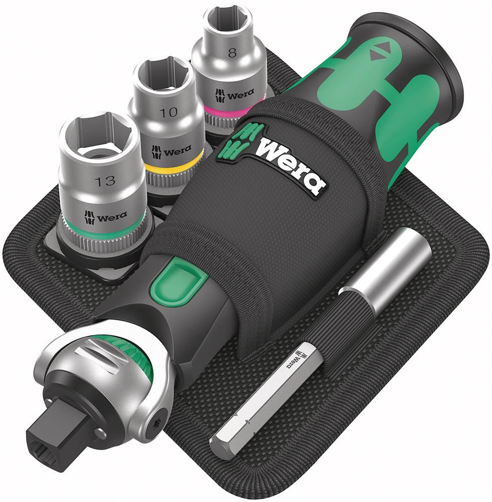 Magazin-Knarren-Satz 3/8"Zyklop Pocket Wera