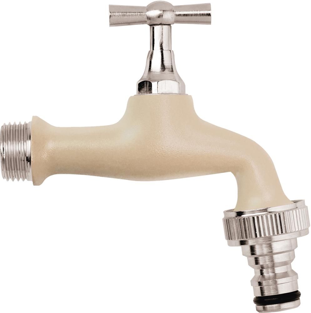 Wasserhahn 1/2" creme