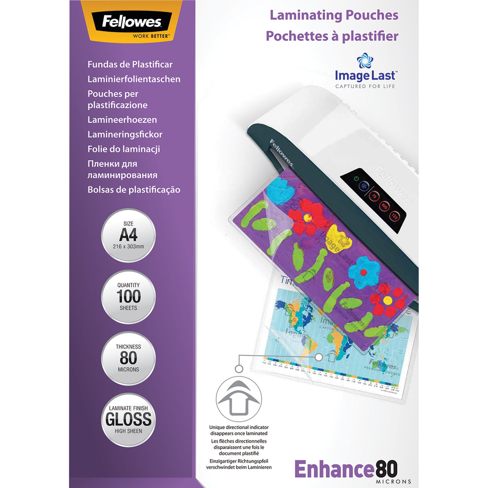 Laminierfolie ImageLast DIN A4 tr 100 St./Pack.