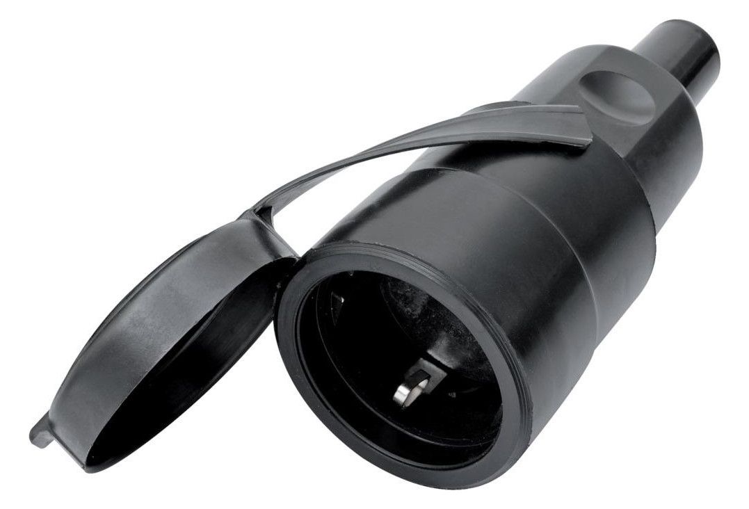 ALTHOFF Schuko-Vollgummikupplung, IP44