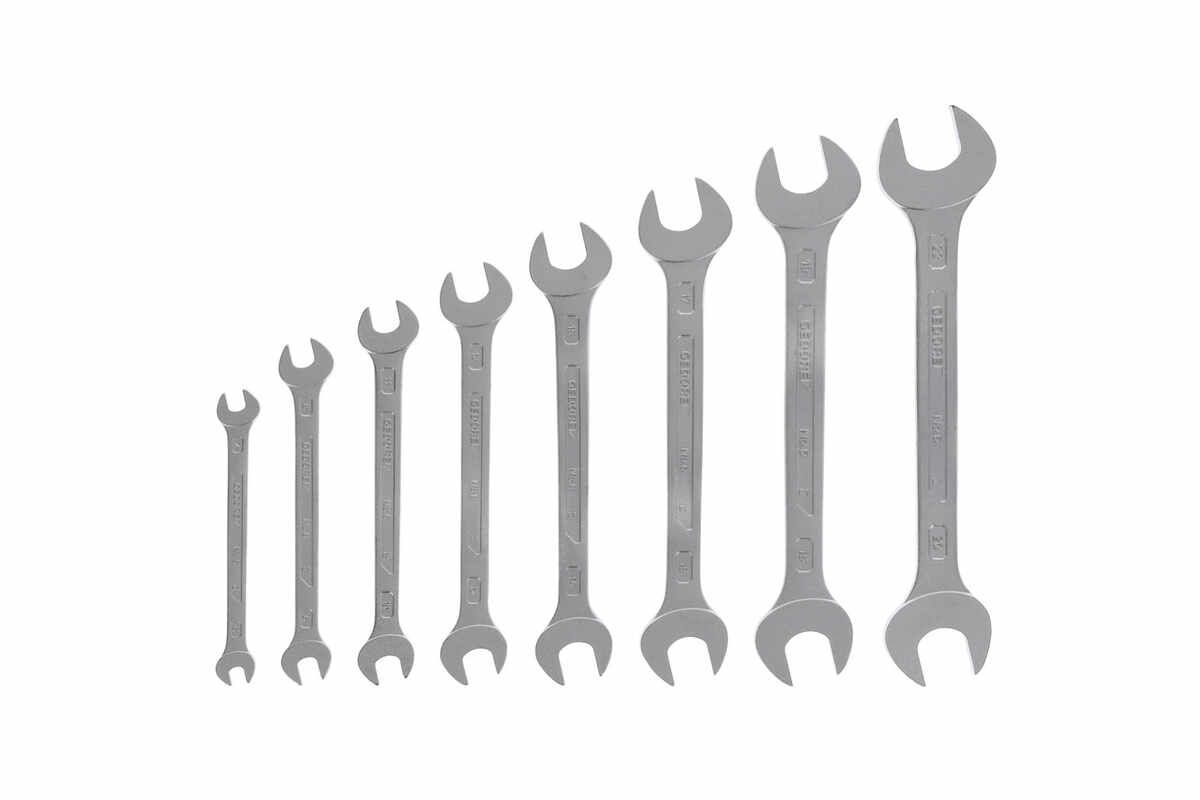 6-8 Doppelmaulschlüssel-Satz 8-teilig 6-22 mm