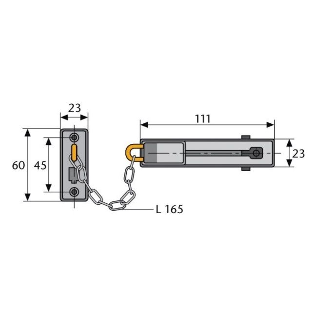 ABUS Türkette "SK 66 M SB"