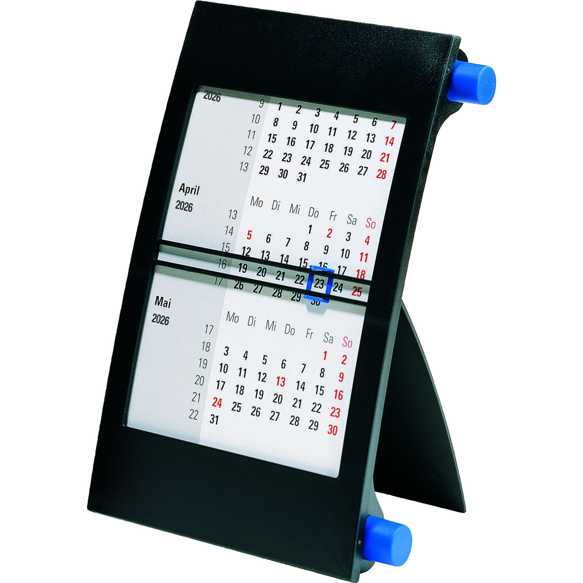 Dreimonatstischkalender 12,6x18,7cm