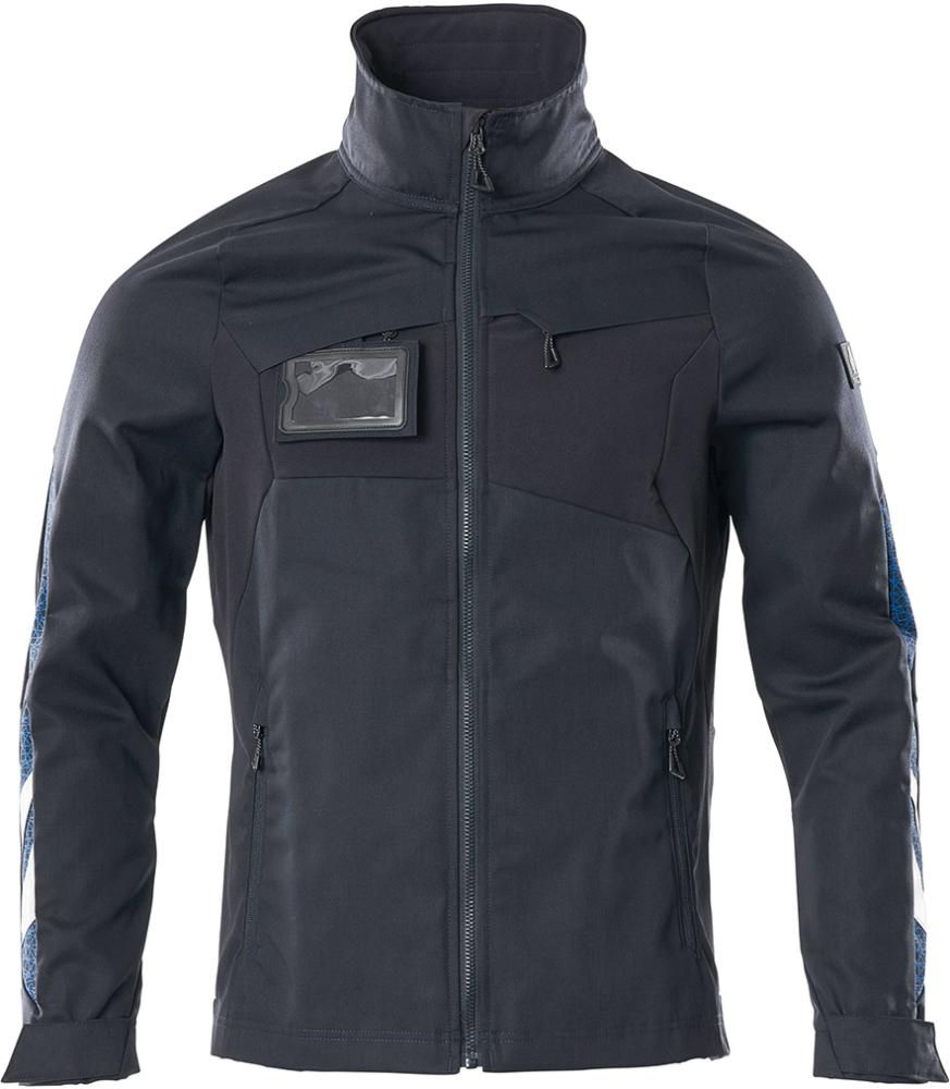 Jacke 18509, Stretch-Einsatz, schwarzblau, Gr.XS