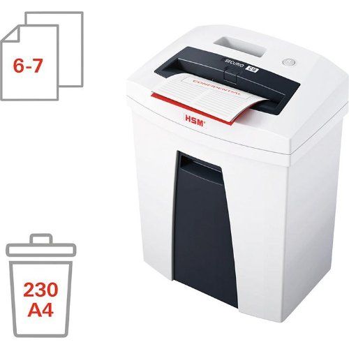 Aktenvernichter SECURIO C16 Schnittgröße 4x25 mm