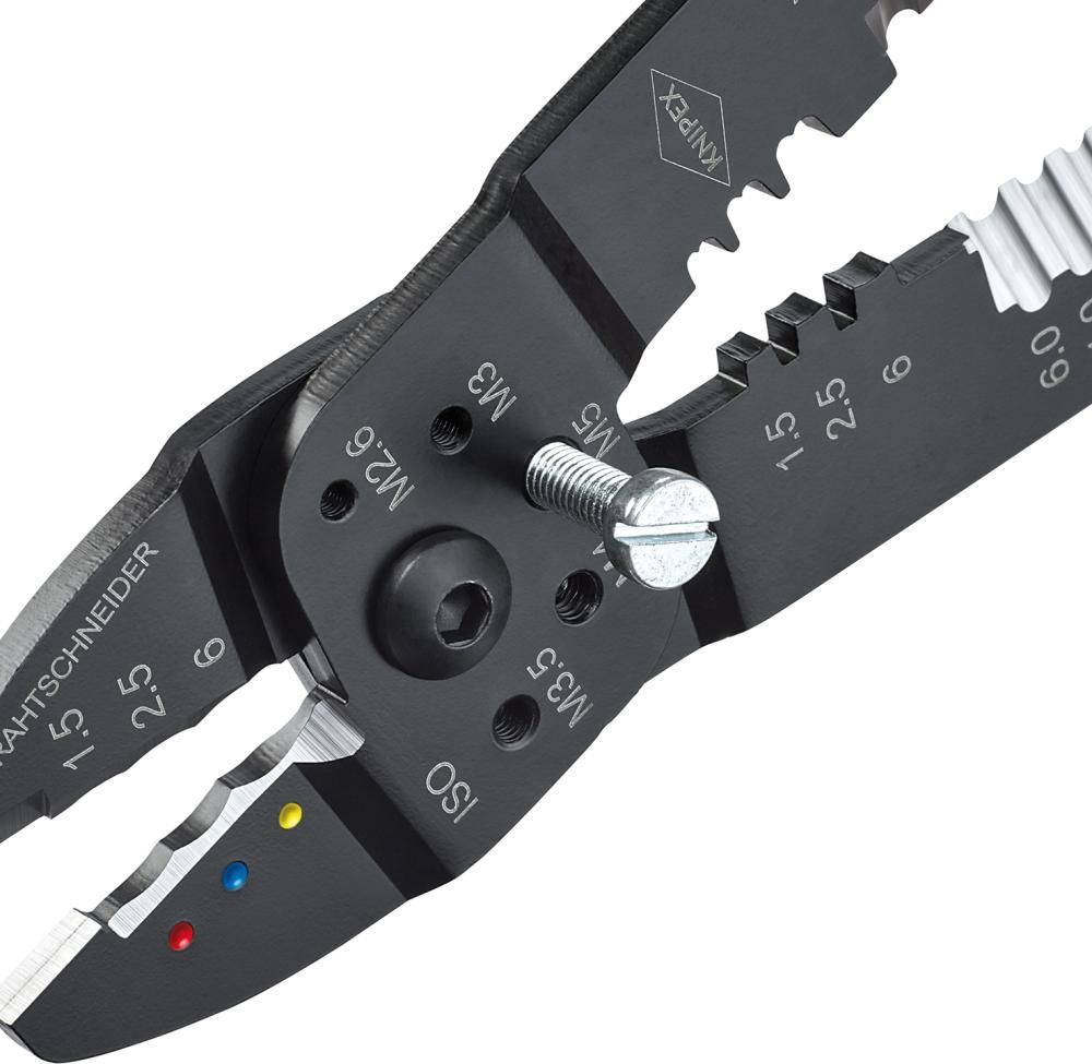 Crimpzange 9722240 für isolierte Kabelschuhe 0,75-6qmm KNIPEX