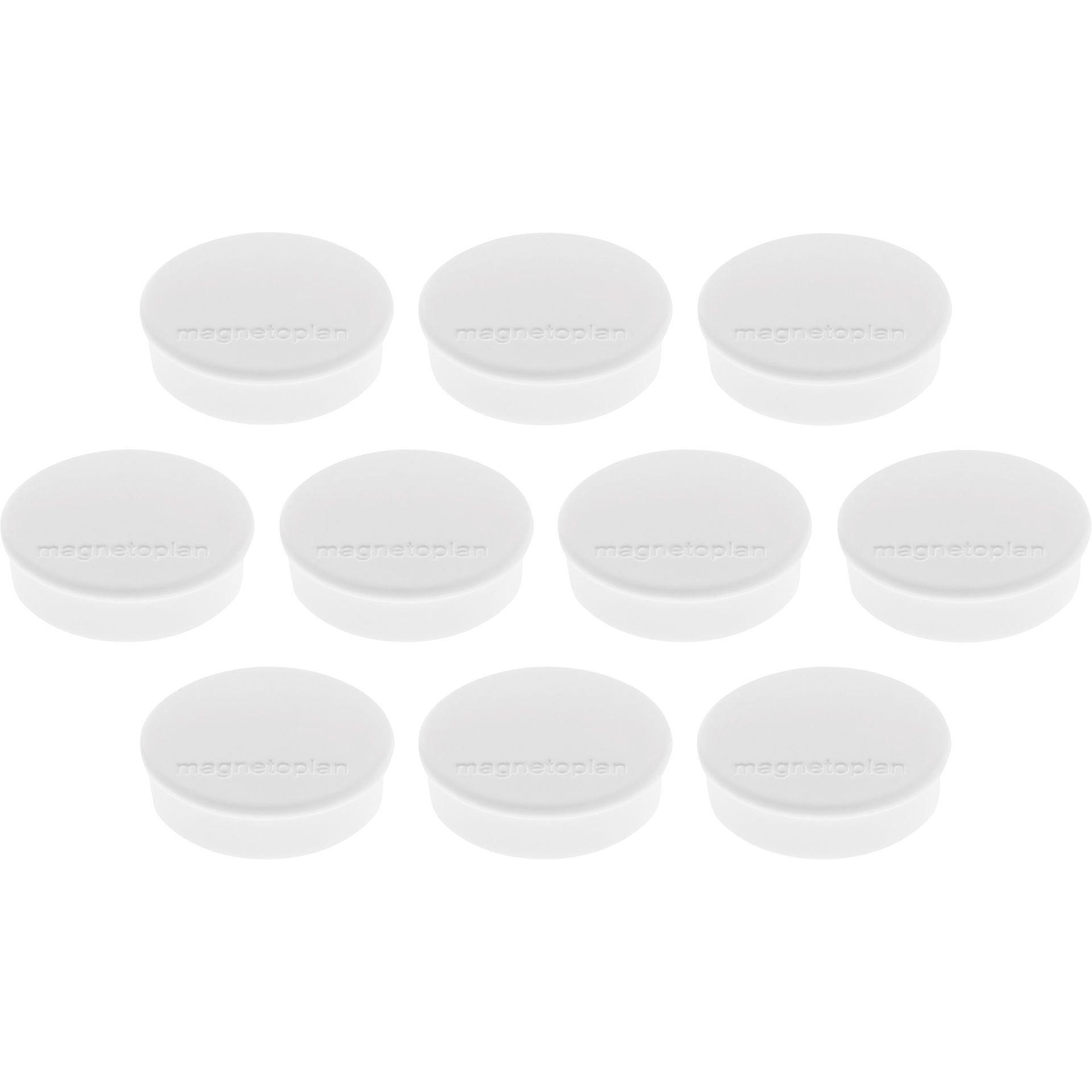 Magnet Discofix Hobby 25mm weiß 10 St./Pack.