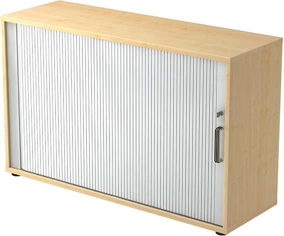 Rolladenschrank 120x40x74,8cm AhornSilber