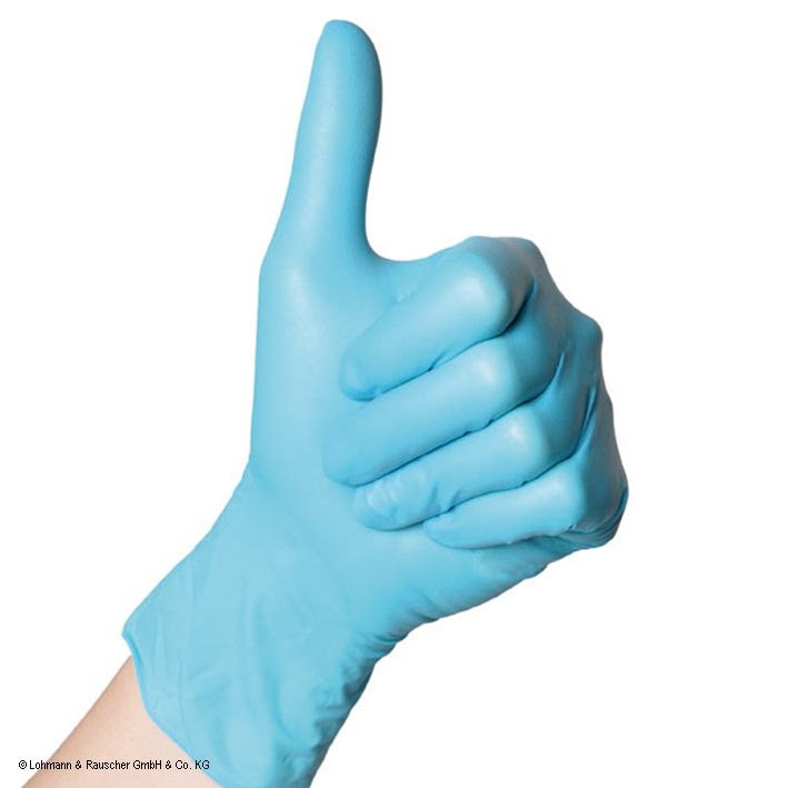 Sempercare U.-Handschuhe NitrilePF, unsteril Gr. 6-7 S (100 Stck.)UK = 10 Pack