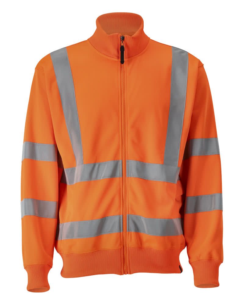 Sweatshirt mit Reißverschluss MASCOT® Maringa Hi-vis Orange, 2XL
