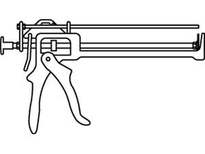 ART 88524 FISCHER Auspresspistole FIS AM S