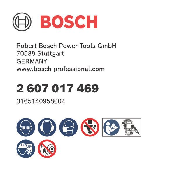 BOSCH Fräsersatz