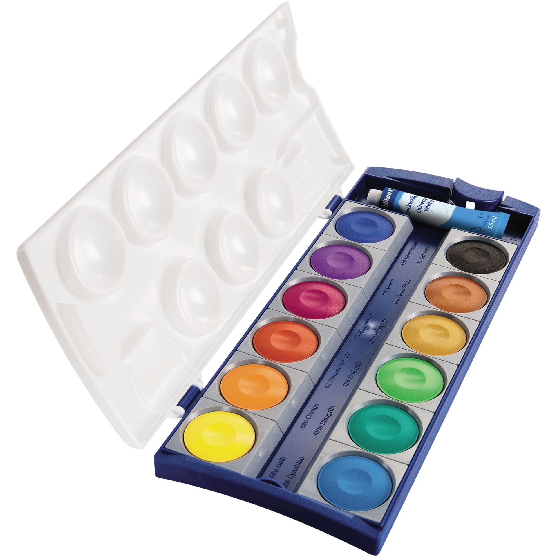 Farbkasten 735K/12 12Farben +Deckweiß