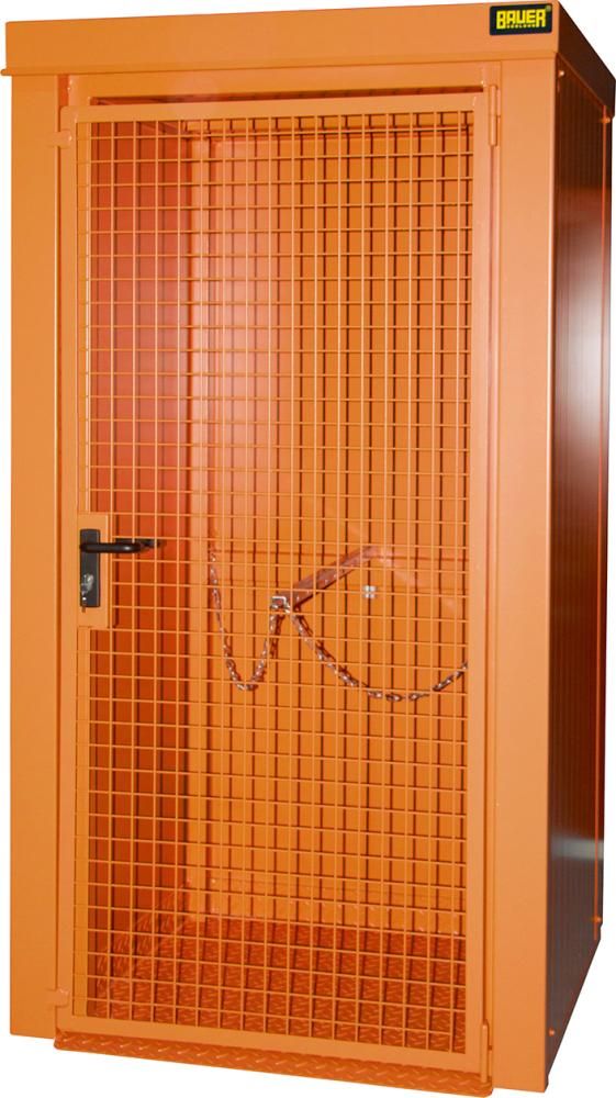 Gasflaschen-Container GFC-B M0, lackiert, Gelborange