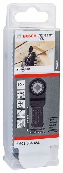 Bosch HCS Tauchsägeblatt AIZ 32 BSPC Hard Wood