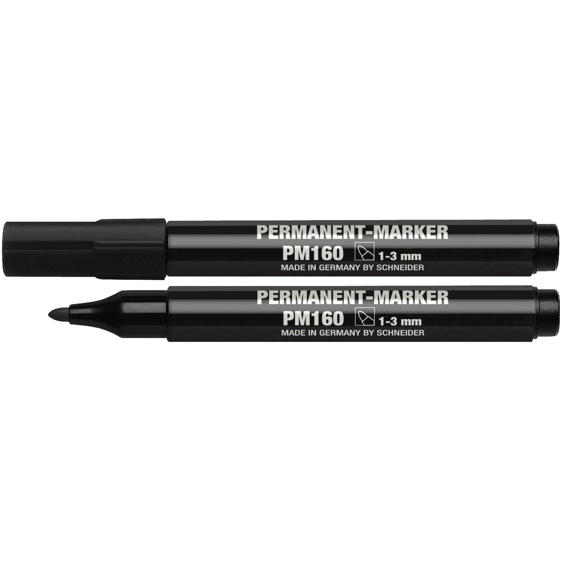 Permanentmarker Maxx 160 Rundspitze 1-3mm schwarz