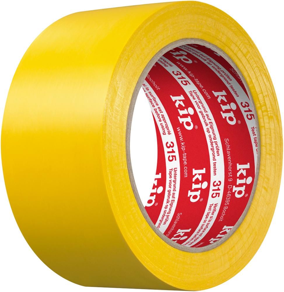 316 PVC-Schutzband glatt gelb 50mmx33m