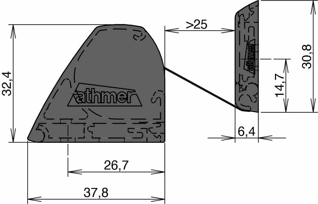 athmer Fingerschutzrollo NR-32 UniSafe®