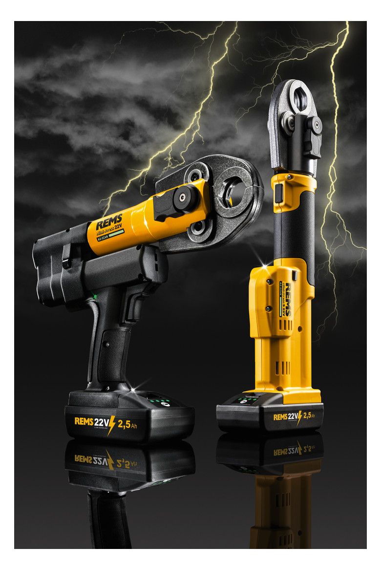 REMS Hybrid-Radialpresse im Koffer