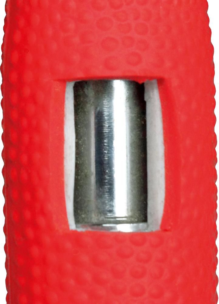 GEKA Profi-Reinigungs pistole Heißwasser, rot, Edelst., max. 24bar,IG G1/2 , m. Sich.-Bügel
