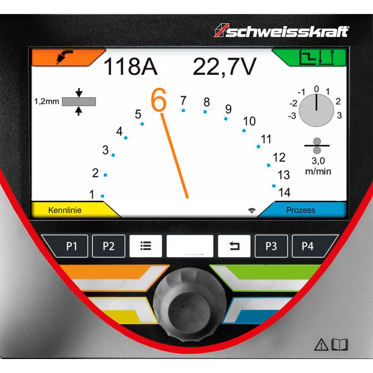 MIG/MAG Inverter-Schweißgerät Schweisskraft PRO-MIG.ARC 404 W SET