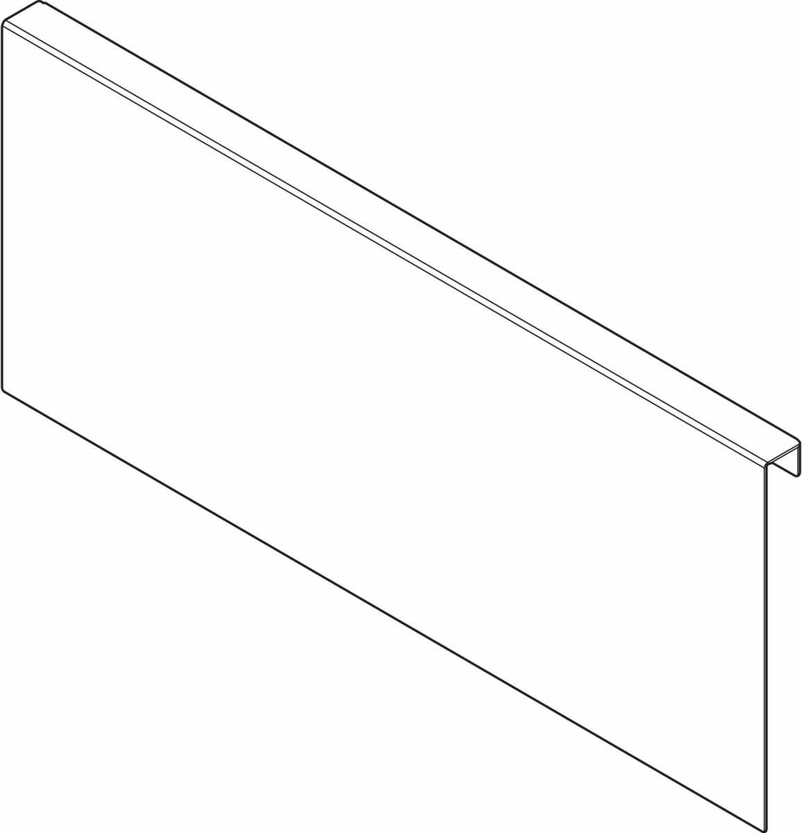 Ambia Line Holzrückwandad. LBX Höhe C ab NL
