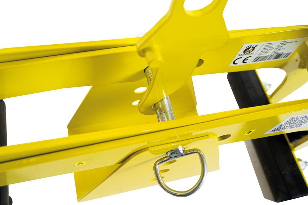 Versetzzange H 360 Greifbereich: 0 - 360mm Pulverlackiert Gelb