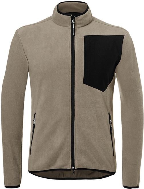 Fleecejacke WEATHER 1254 sandbraun/schwarz Gr. XL