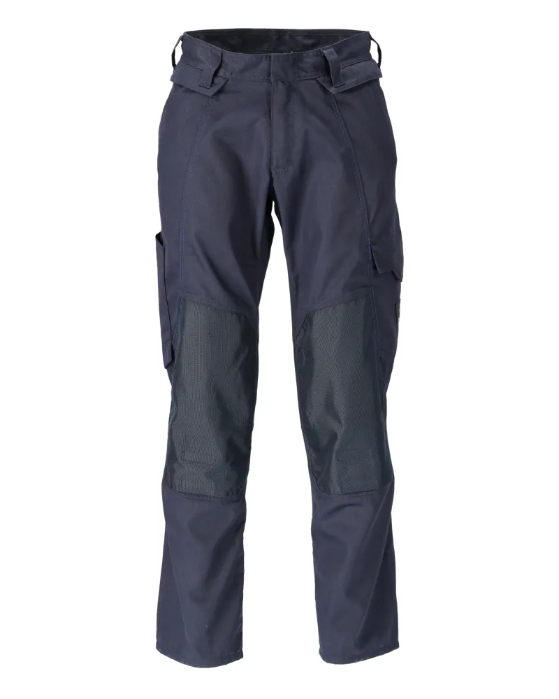 Hose mit Knietaschen Schwarzblau, 76C46