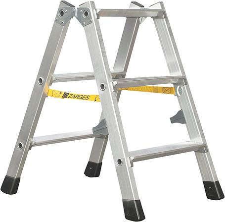 Stehleiter Nova B 2x3 Stufen Leiterlänge 0,68 m Arbeitshöhe 2,10 m ZARGES