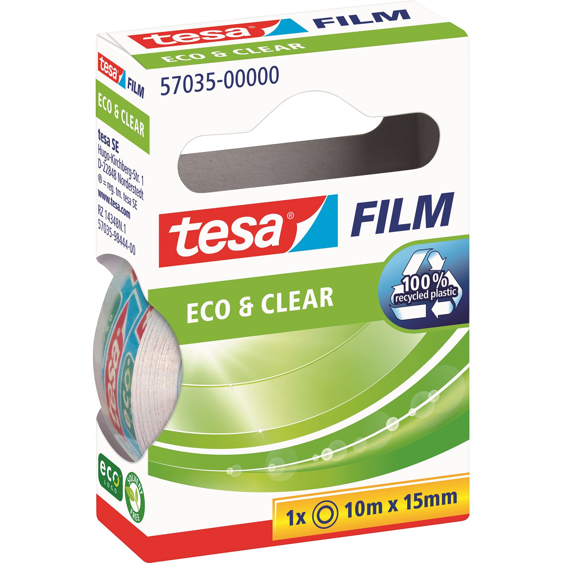 Klebefilm  Eco&Clear 15mmx10m