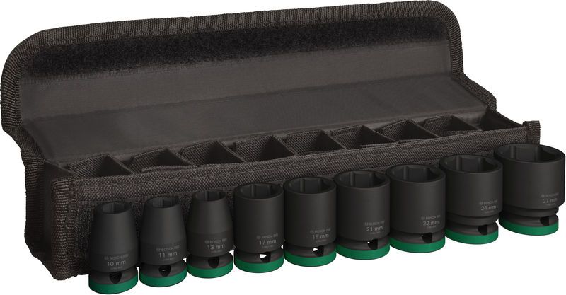 Bosch PRO Impact Steckschlüsselsatz Set, 1/2"