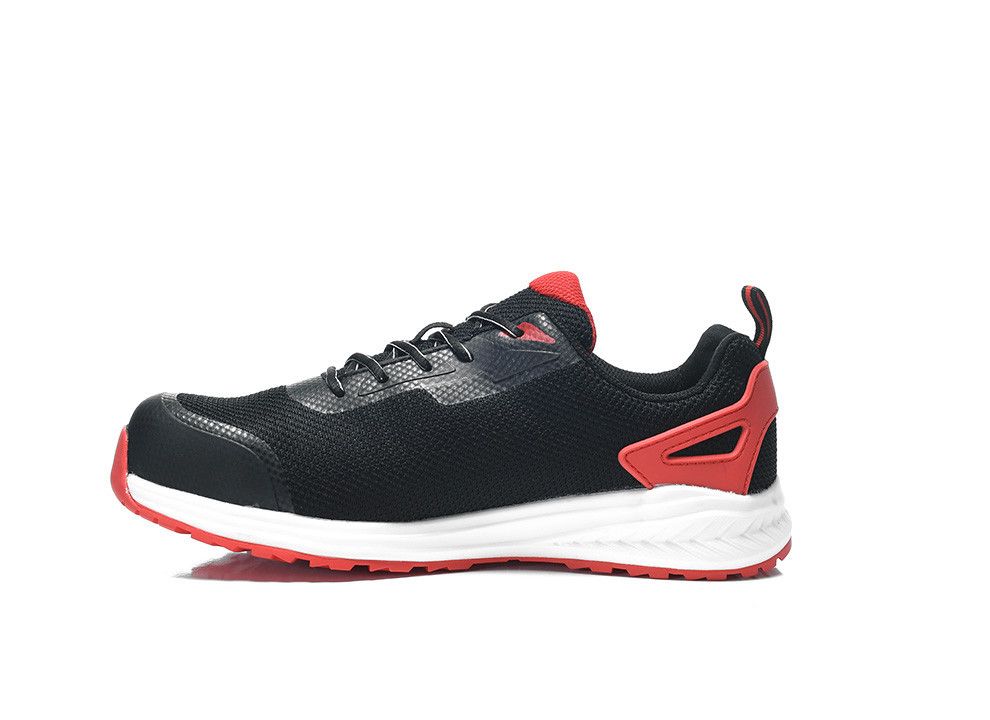 Sicherheitshalbschuh BATIS black-red Low ESD S1PL, Gr. 36