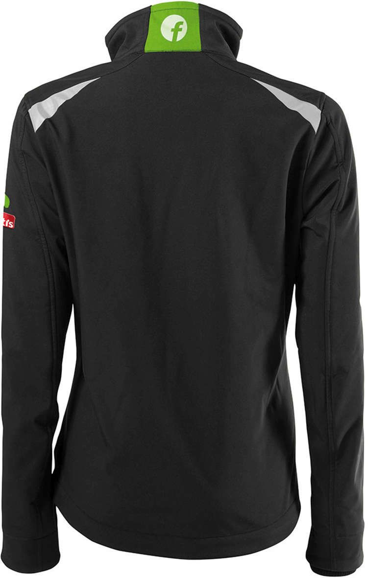 FORTIS Damen Jacke 24, schw./limegreen, Gr. XXL