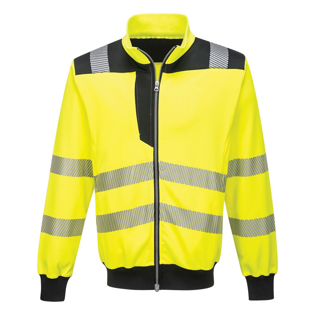 Portwest PW3 Warnschutz-Sweatshirt, Gelb, Gr. 3XL