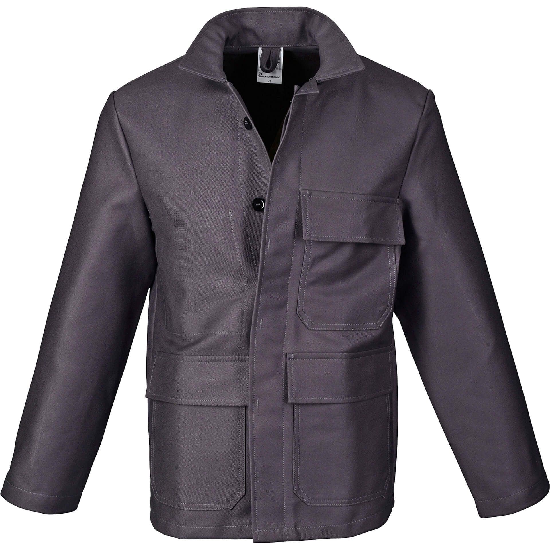 PROBAN® Schweißerschutz-Jacke KS64JA03, grau, Gr. 44