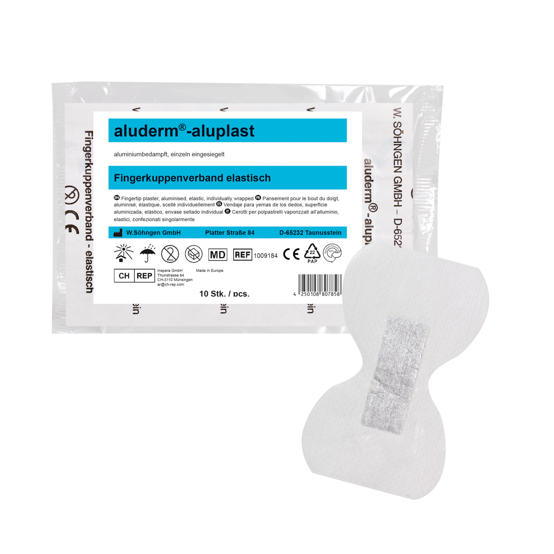 aluderm®-aluplast elastisch Fingerkuppenverband 10 Stück