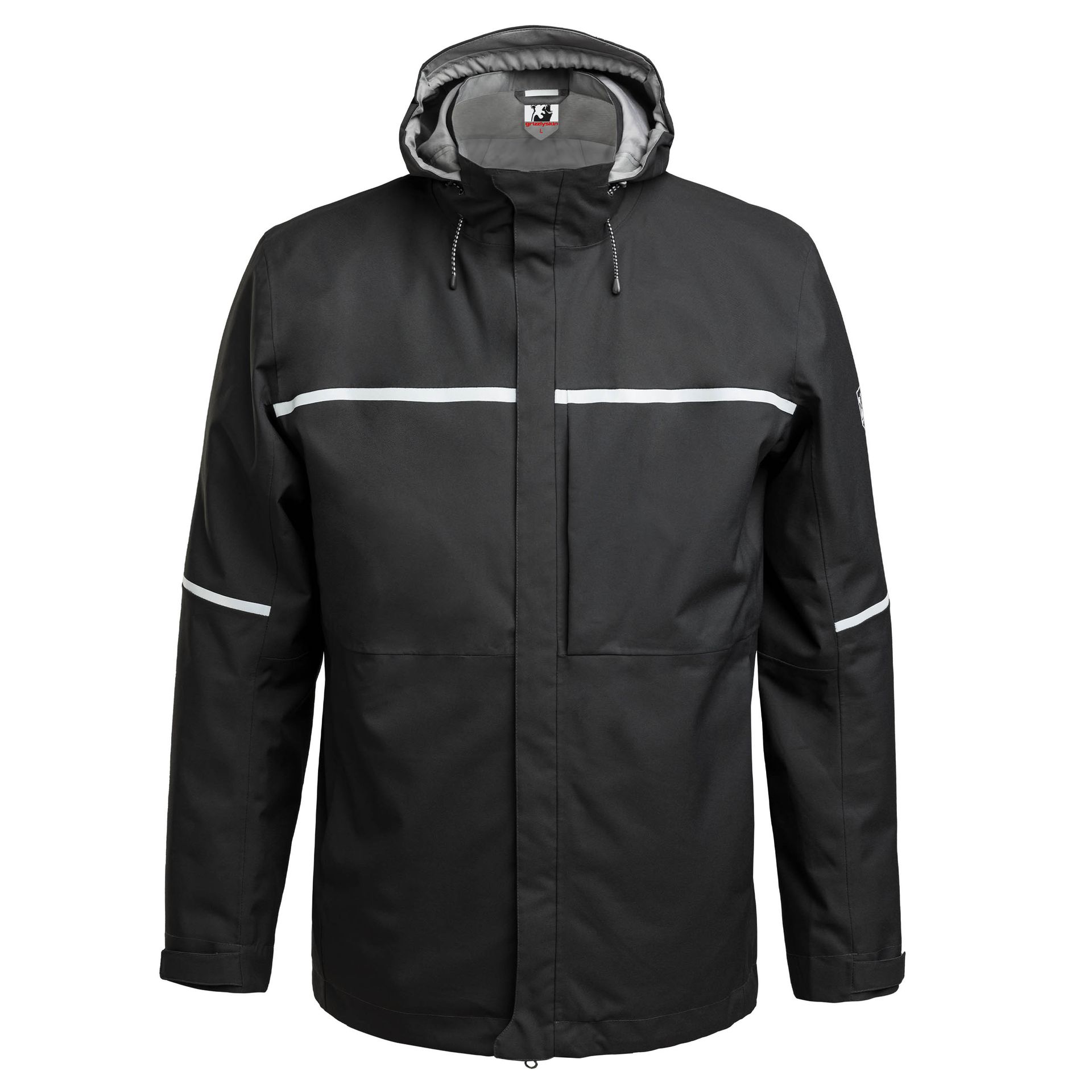 Grizzlyskin Wetter Hardshelljacke "Resist" RESIST, schwarz, Gr. L