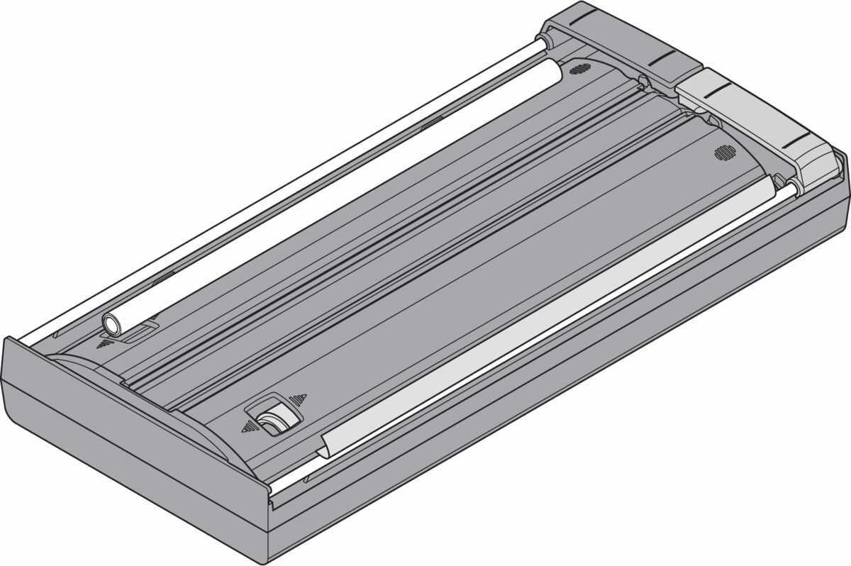 AMBIA-LINE Folienschneider (mit Folie), für LEGRABOX/MERIVOBOX, oriongrau matt