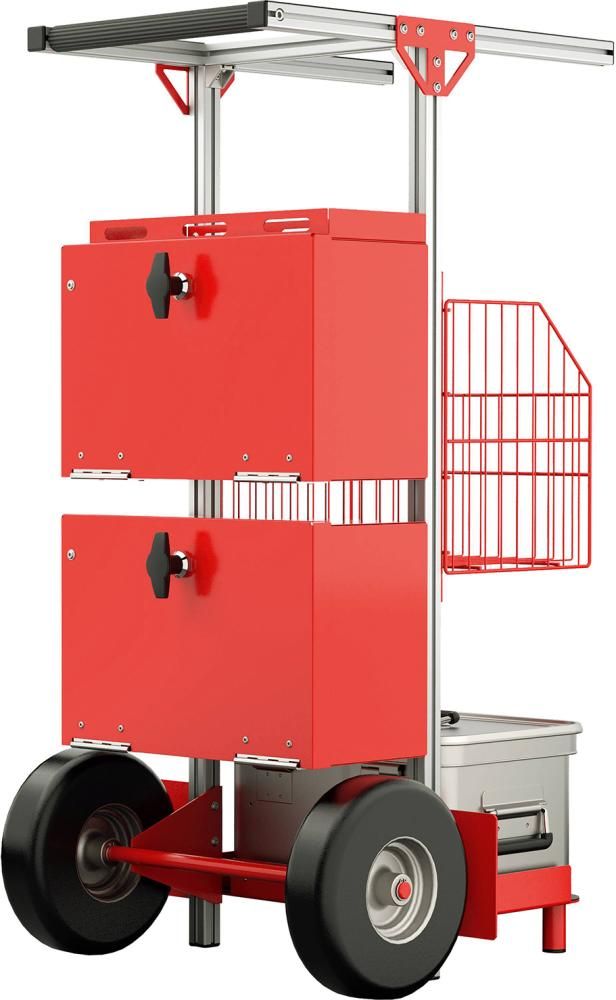 SafeCaddy "Brandschutz" ohne Beladung SafeCaddy Brandschutz ohne Beladung