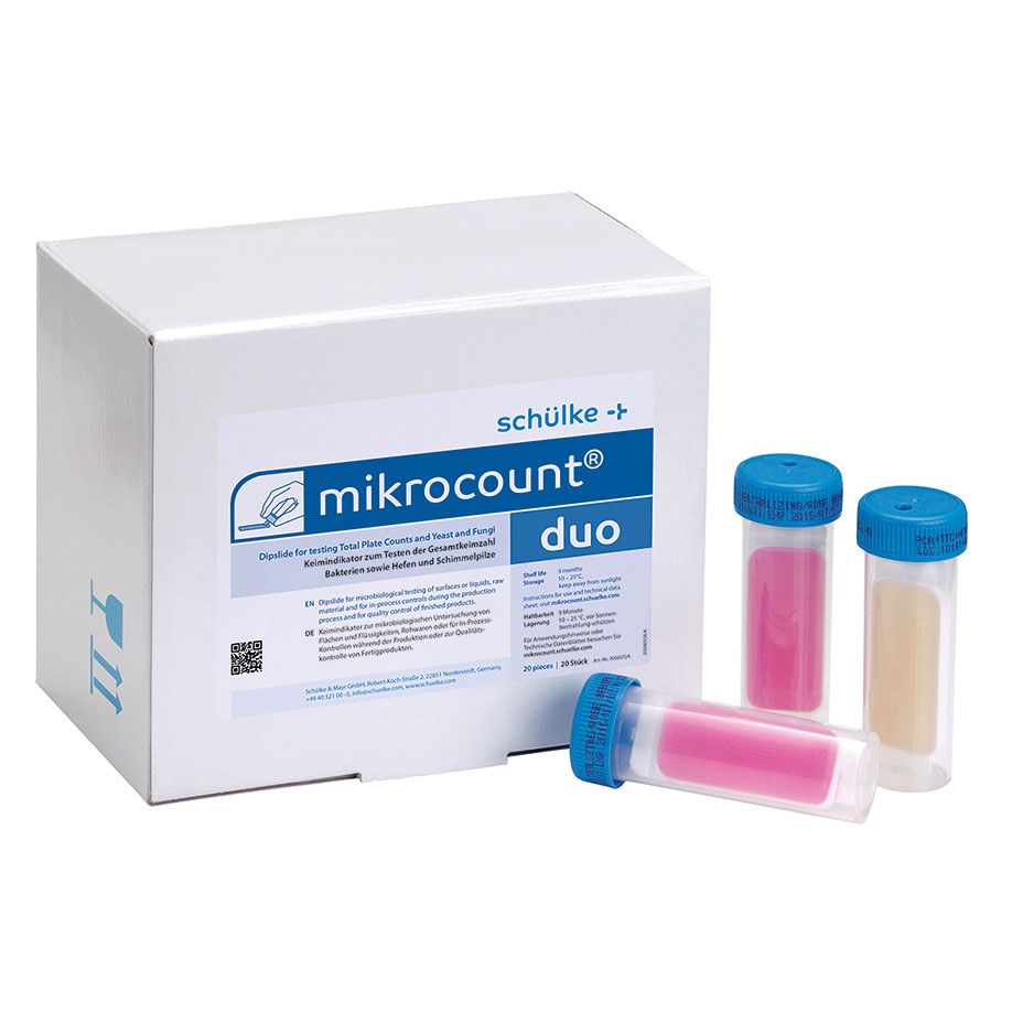 mikrocount KeimindikatorenTyp duo (20 Stck.)UK = 18 Pack