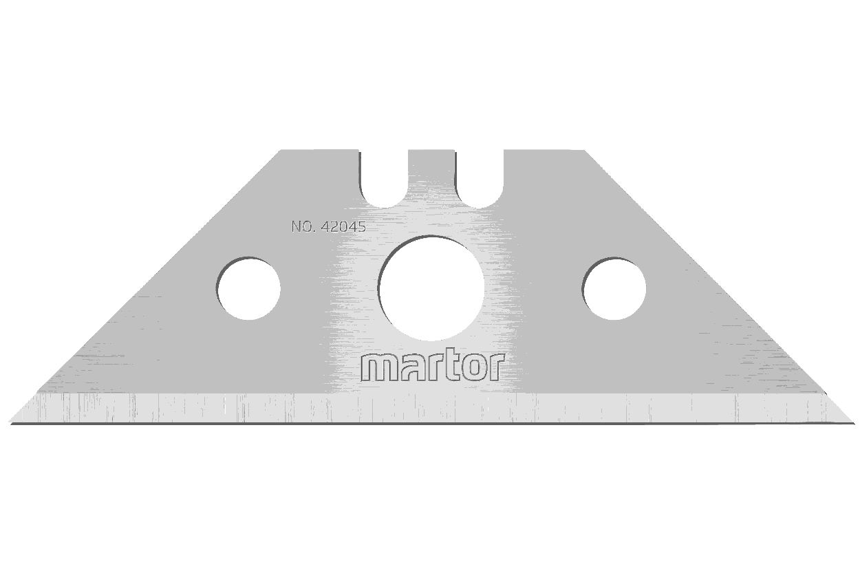 MARTOR Ersatzklinge TRAPEZKLINGE 42045 Breitschliff | 10 Stück