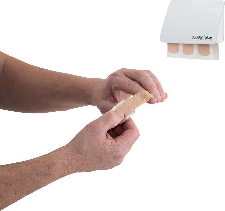 Pflastersp. UNO Quickfix,weiß ( 1x45 Plf.)