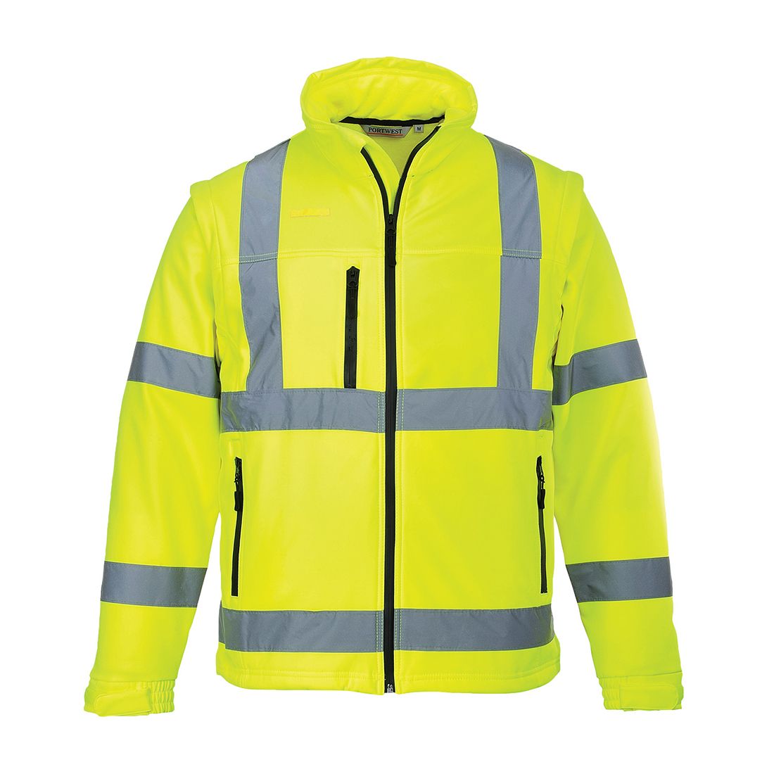Portwest S428 Warnschutz-Softshelljacke, Gelb, Gr. XS
