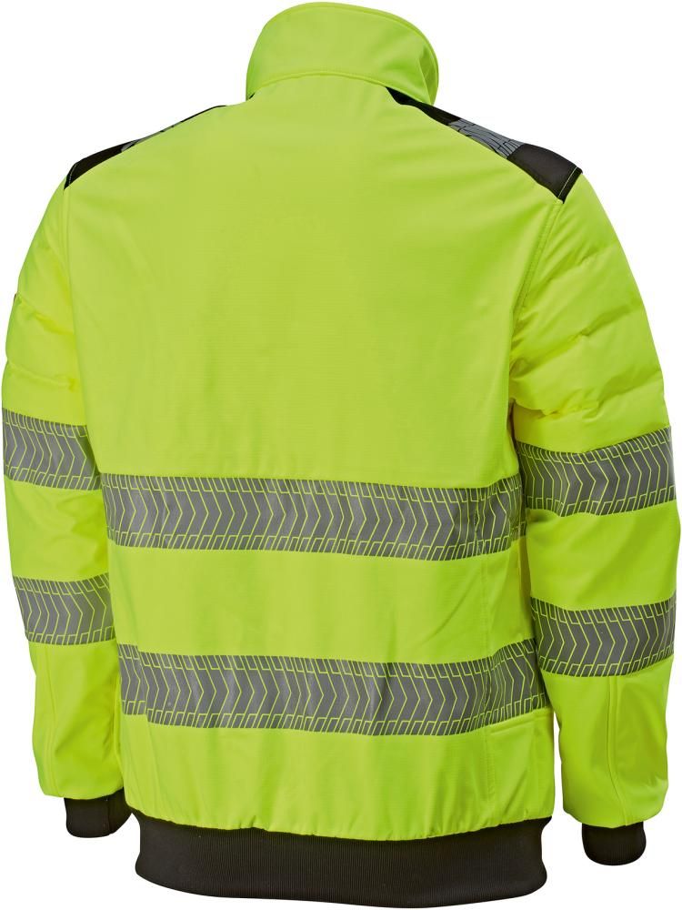 Warnschutzblouson Tom gelb-schwarz, Gr.S FORTIS